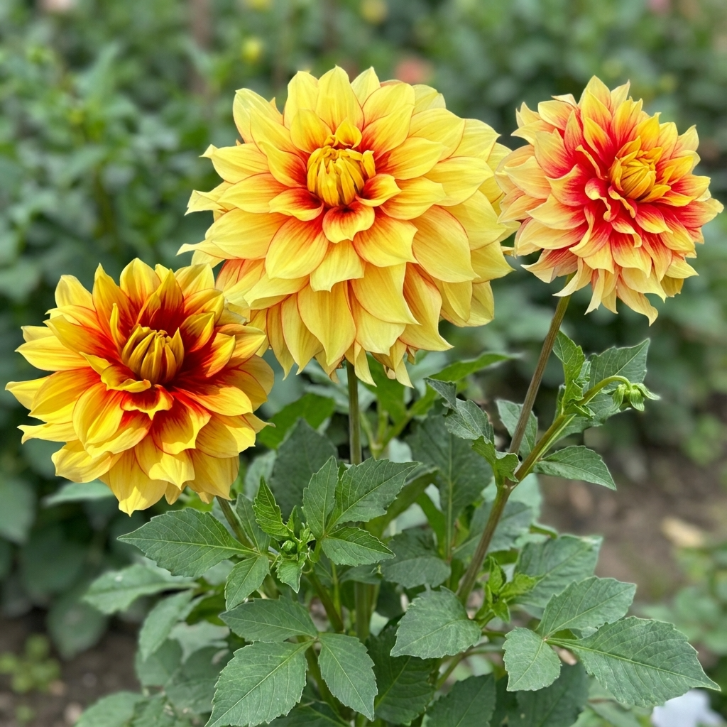 Dahlia 'Firefighter' - Dahlie