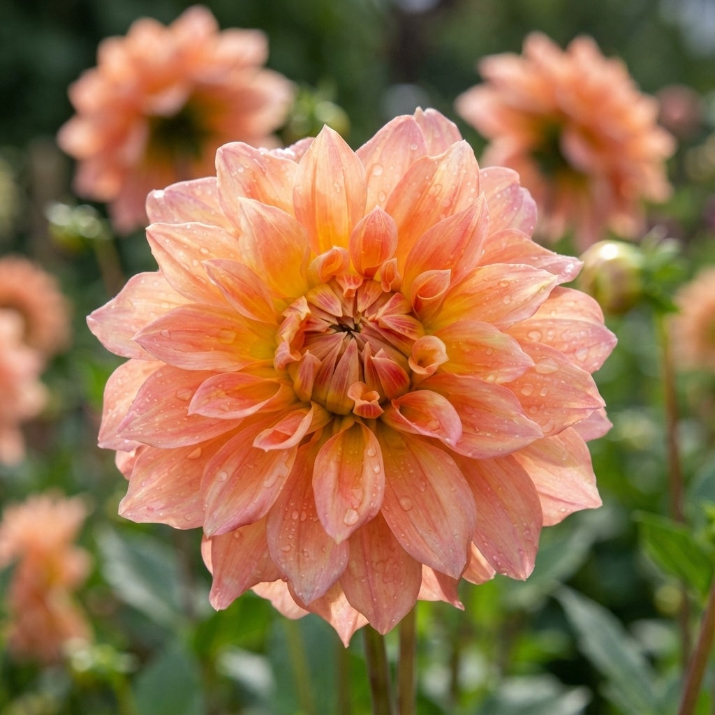 Dahlie 'Hapet pastel' - 4 Stück - LumiBlumi