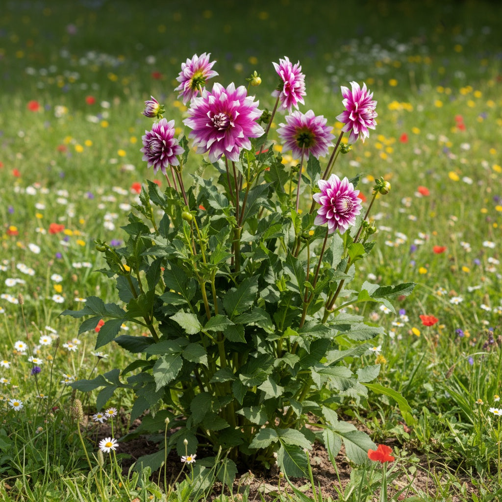 Dahlia 'Jean-Marie' - Dahlie - LumiBlumi
