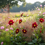 Dahlia 'Mexican Star' - Dahlie - LumiBlumi
