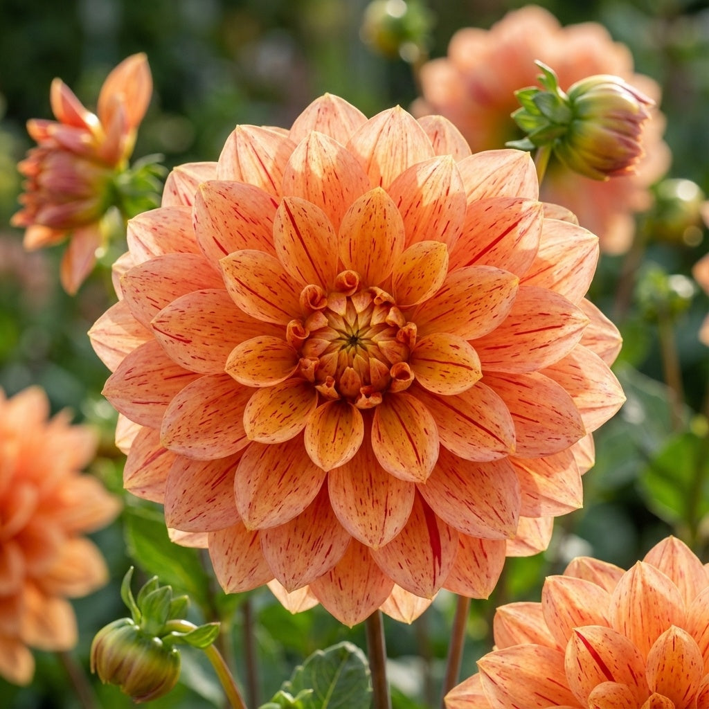 Dahlie 'Nonette' - 4 Stück - LumiBlumi