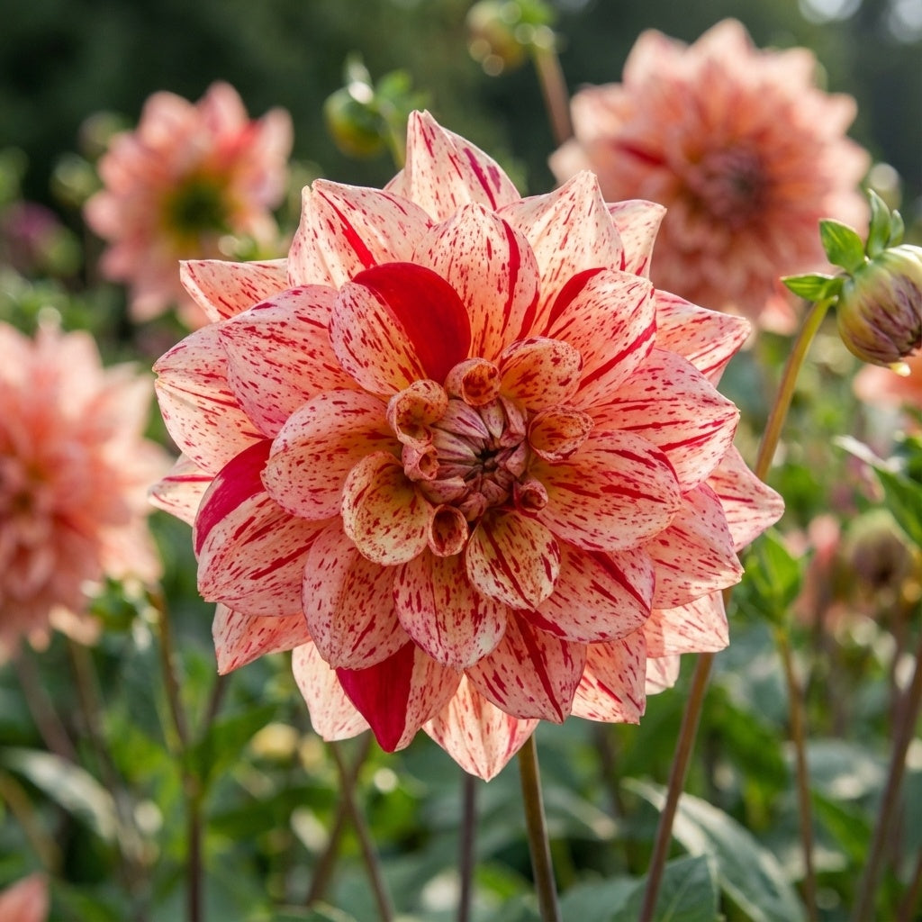 Dahlie 'Nonette' - 4 Stück - LumiBlumi