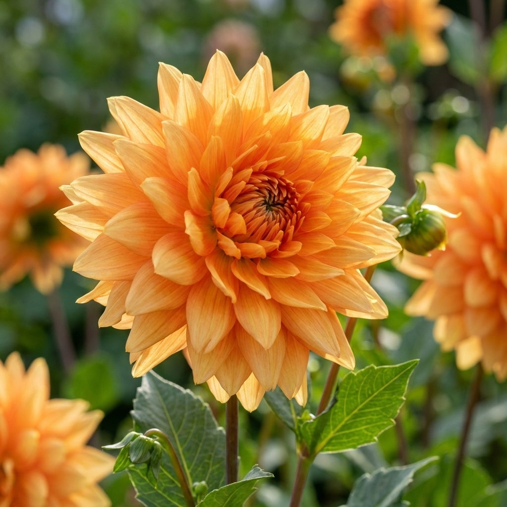 Dahlie 'Noordwijks Glorie' - 4 Stück - LumiBlumi