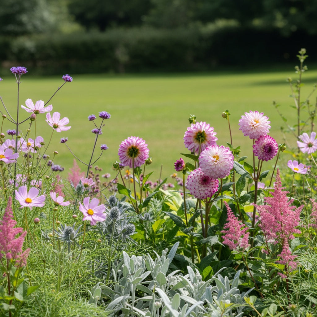 Dahlia 'Pink Isa' - Dahlie - LumiBlumi