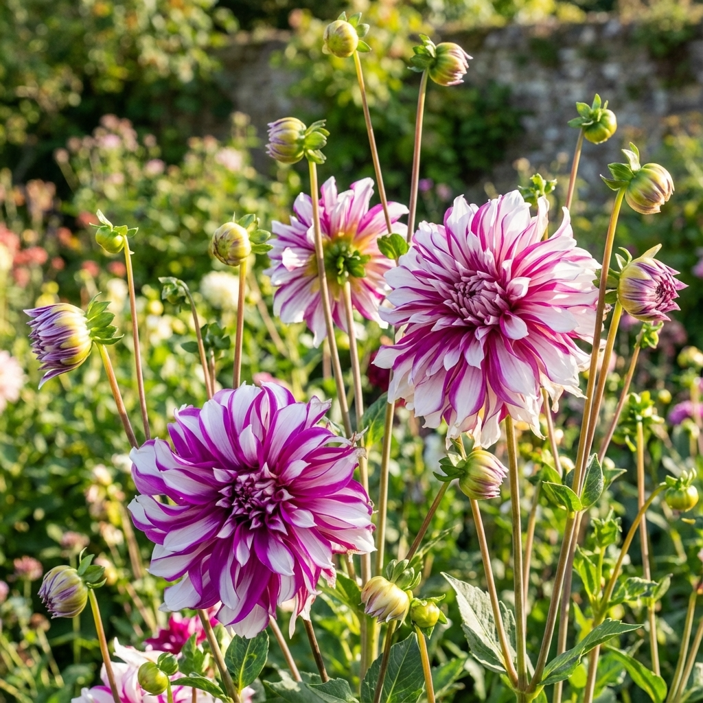Dahlie 'Radegast' - 4 Stück - LumiBlumi
