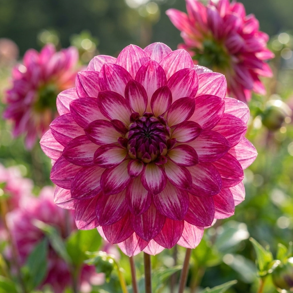 Dahlie 'Smiling Don' - 4 Stück - LumiBlumi