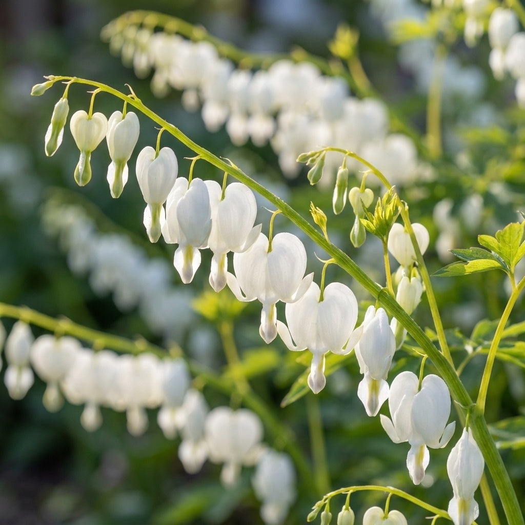 Herzblume Dicentra spectabilis 'Alba' - 4 Stück - LumiBlumi