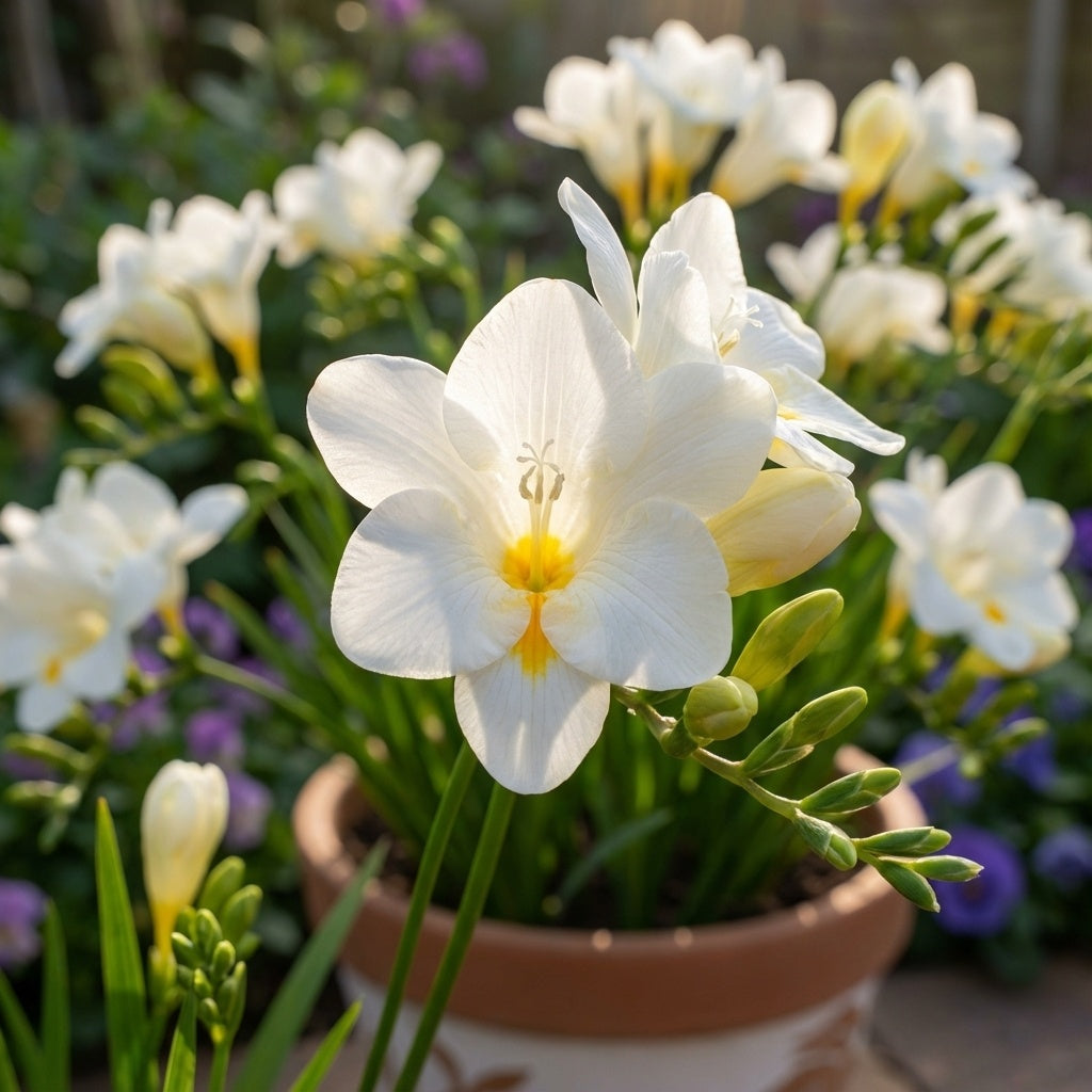 Freesie 'White Single' - 25 Stück - LumiBlumi