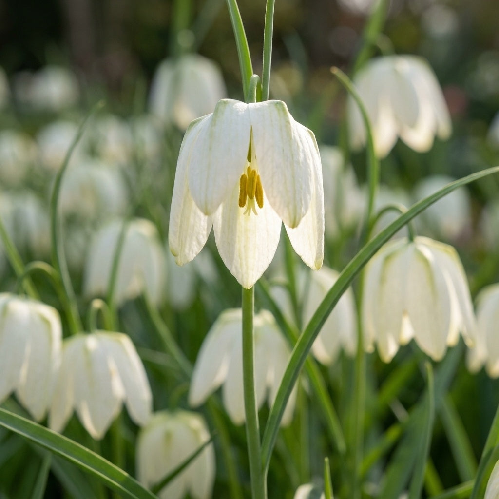 Fritillaria 'Meleagris Alba' - 60 Stück