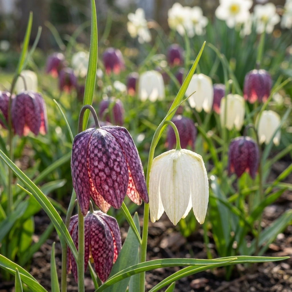 Fritillaria 'Meleagris Mischung' - 75 Stück