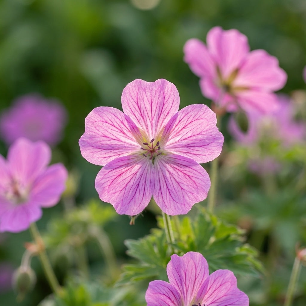 Storchschnabel 'Wargrave Pink Endressii' - 5 Stück - LumiBlumi