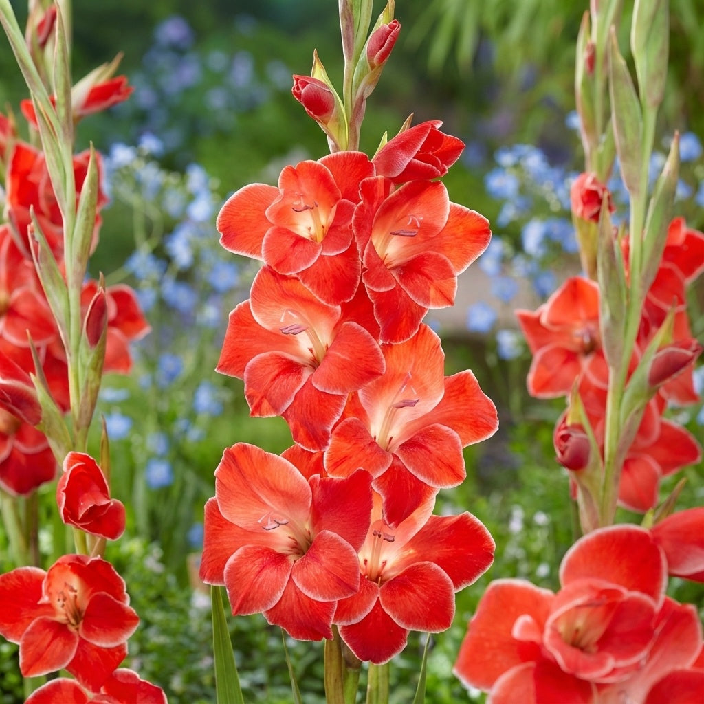 Gladiole 'Atom Primulinus' - 30 Stück - LumiBlumi