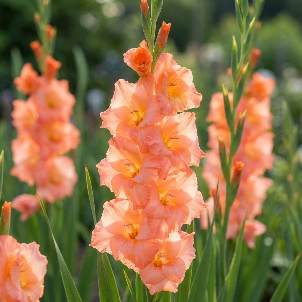Gladiole 'Georgia Peach' - 10 Stück - LumiBlumi