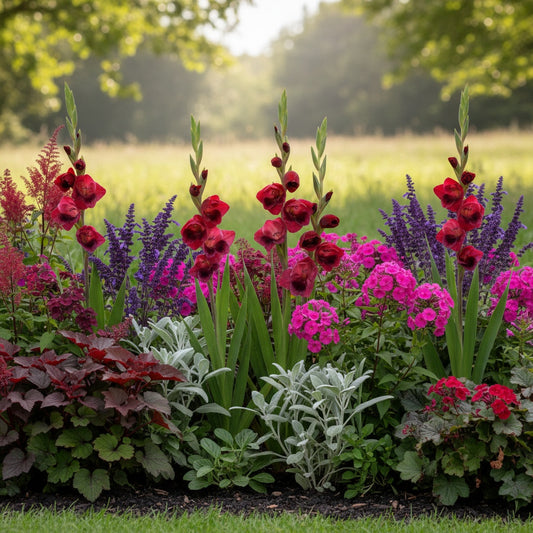 Gladiole 'Papilio Ruby' - 6 Stück