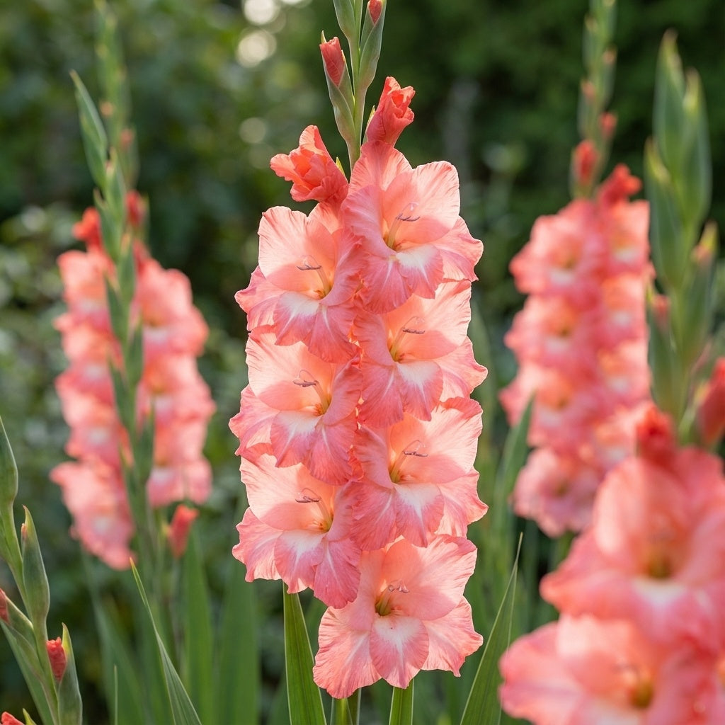 Gladiolus 'Princess Lee' - Gladiole, Schwertblume - LumiBlumi