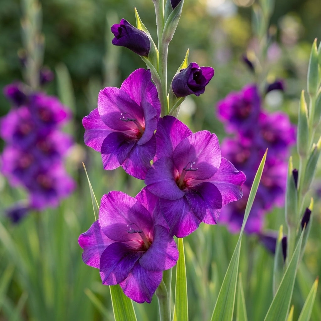 Gladiole 'Purple Flora' - 25 Stück - LumiBlumi