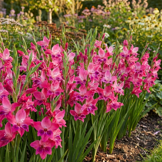 Gladiole 'Vulcano Nanus' - 10 Stück