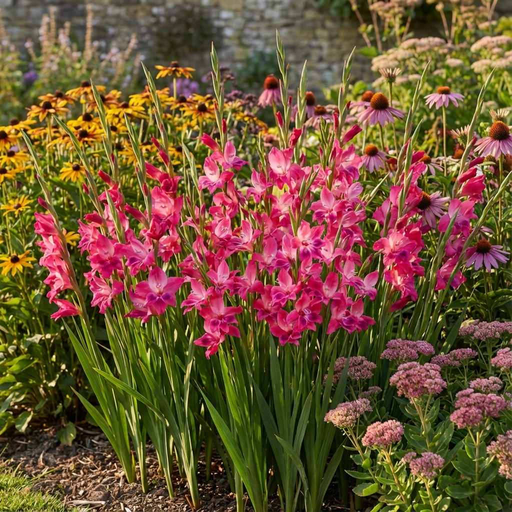 Gladiole 'Vulcano Nanus' - 10 Stück - LumiBlumi