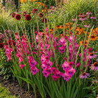 Gladiole 'Vulcano Nanus' - 10 Stück - LumiBlumi