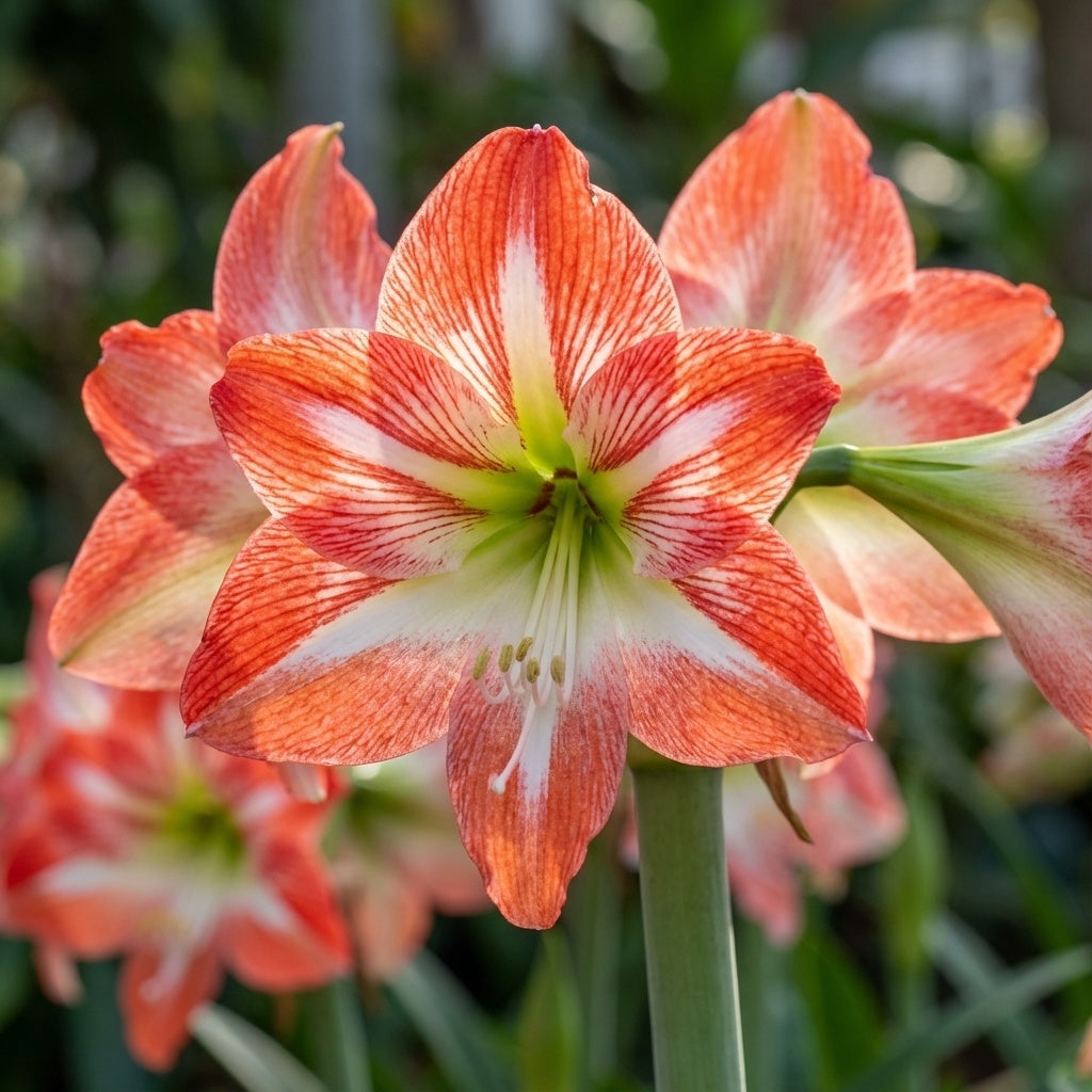 Hippeastrum 'Minerva Gestreift' - Rittersterne