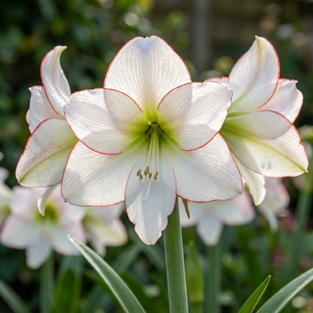 Ritterstern (Amaryllis) 'Picotee' - 1 Stück - LumiBlumi
