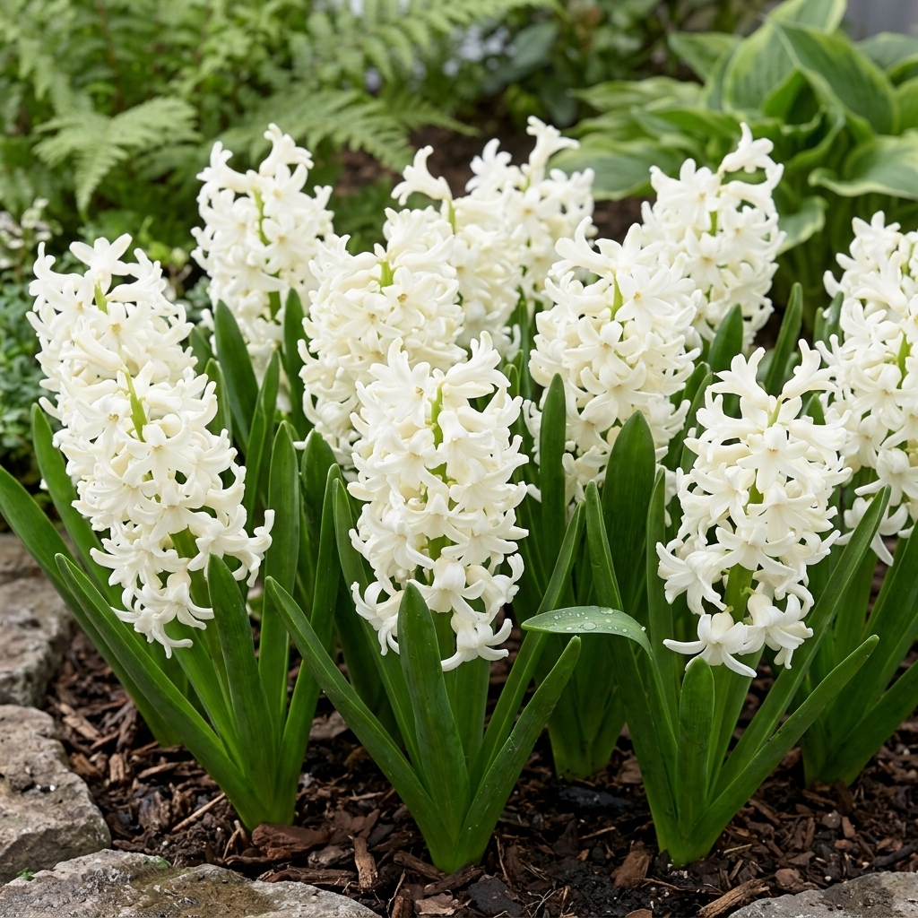 Hyazinthe 'Multiflora Weiss' - 25 Stück - LumiBlumi