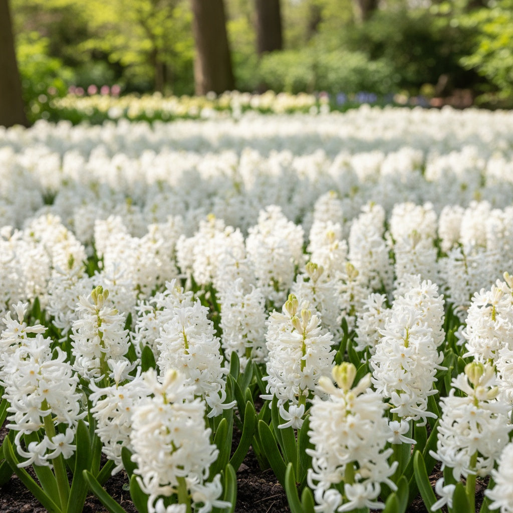 Hyazinthe 'White Pearl' - 25 Stück - LumiBlumi