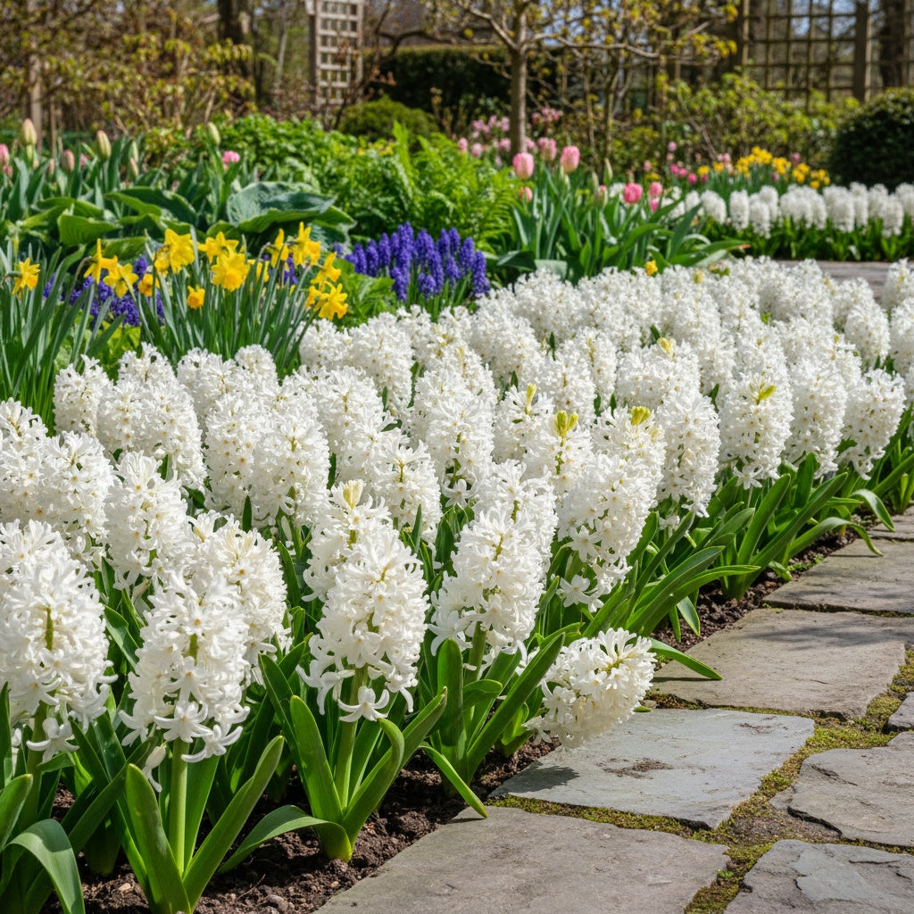 Hyazinthe 'White Pearl' - 25 Stück - LumiBlumi