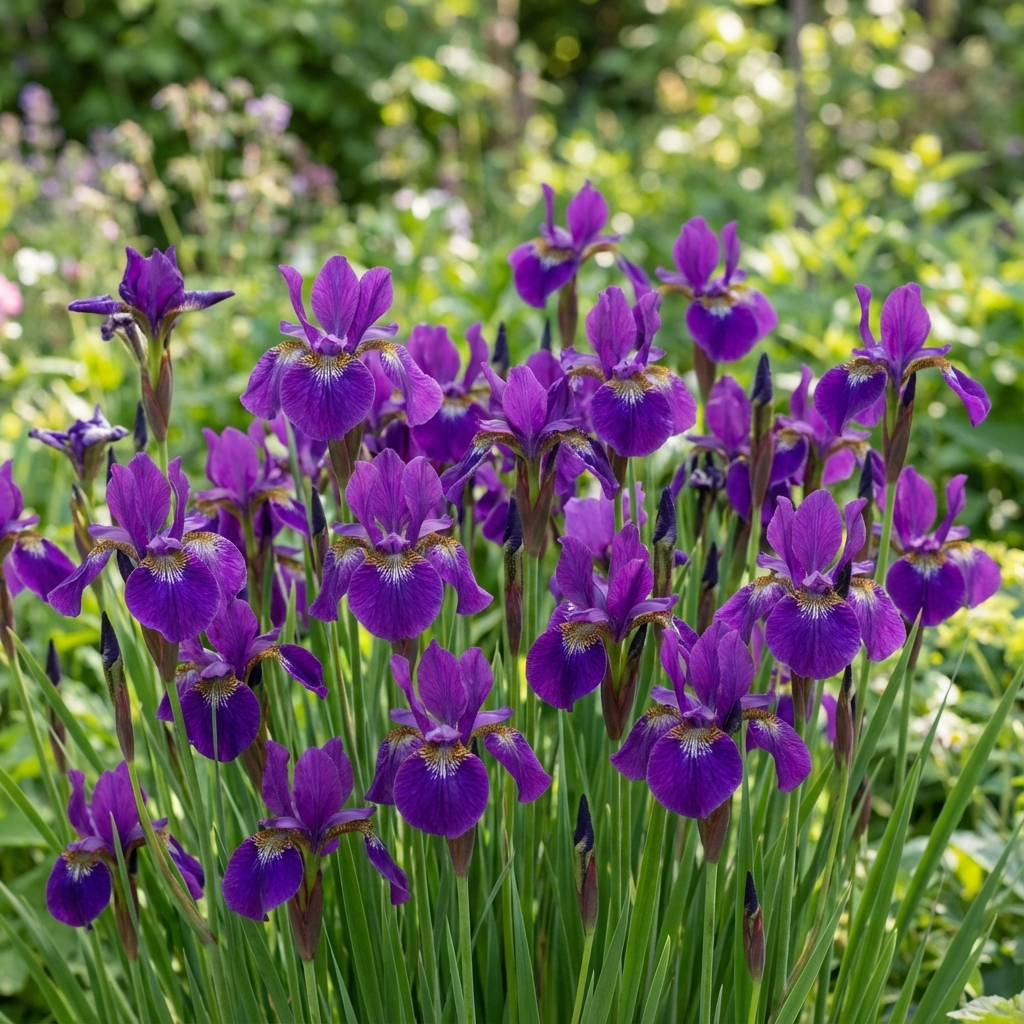 Iris 'Claret Cup Sibirica' - 10 Stück - LumiBlumi
