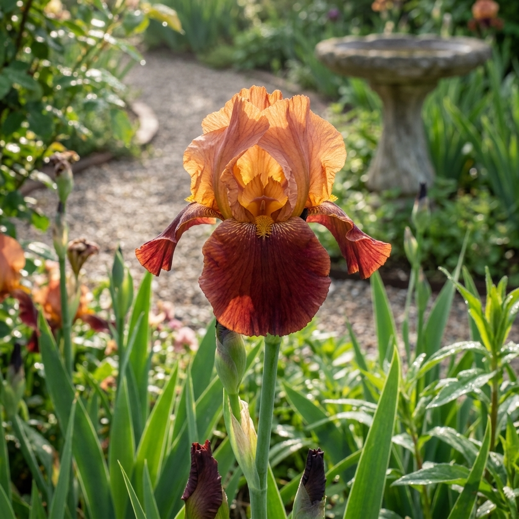 Iris 'Natchez Trace Germanica' - 4 Stück
