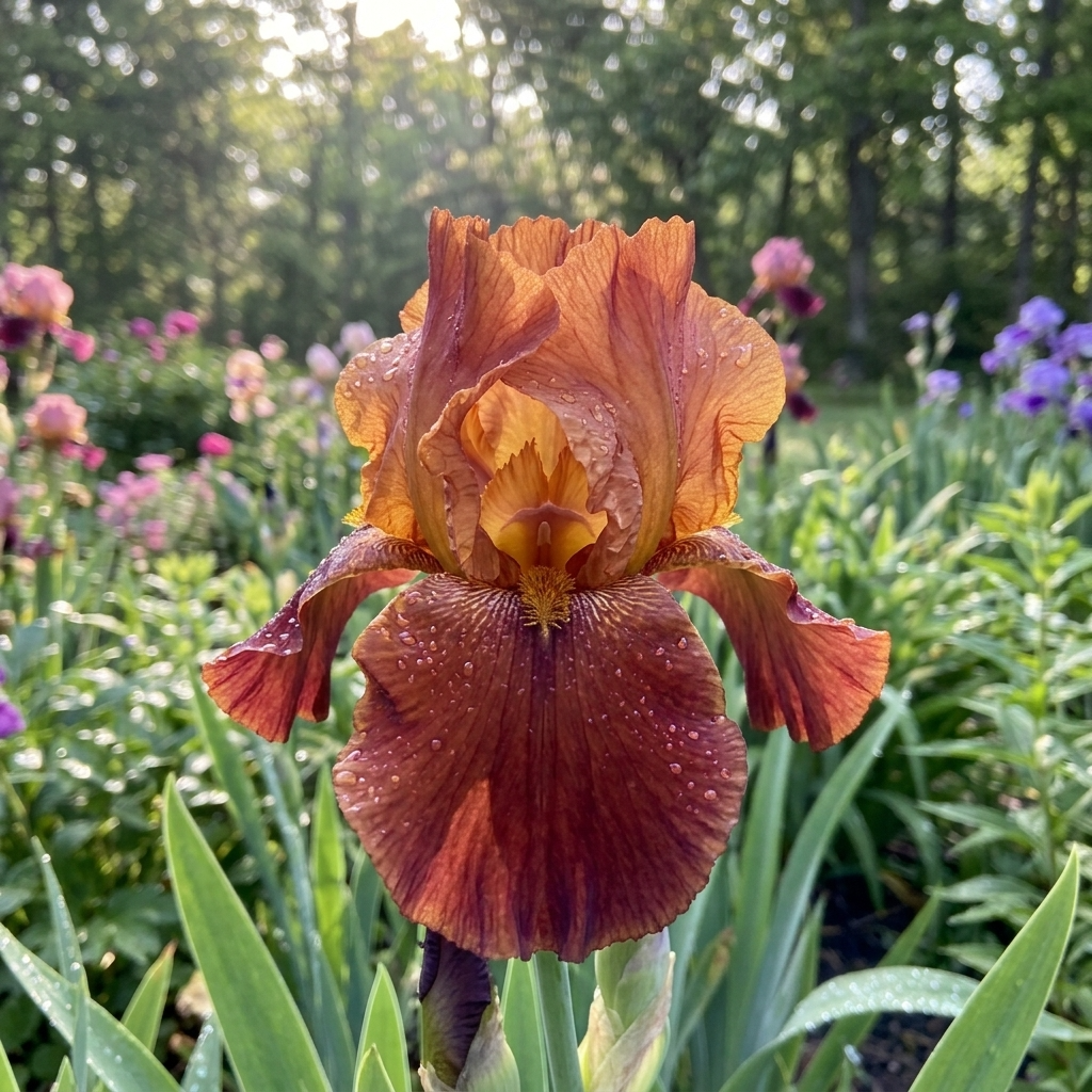 Iris 'Natchez Trace Germanica' - 4 Stück