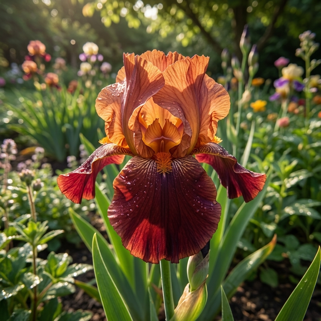 Iris 'Natchez Trace Germanica' - 4 Stück