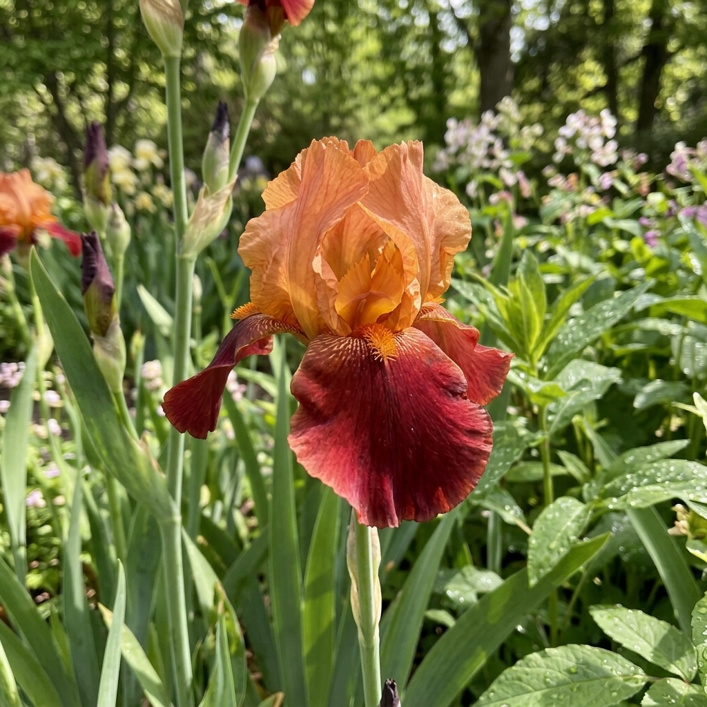 Iris 'Natchez Trace Germanica' - 4 Stück