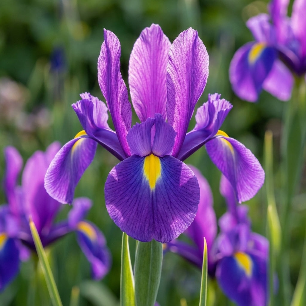 Schwertlilie 'Discovery Purple Hollandica' - 100 Stück - LumiBlumi