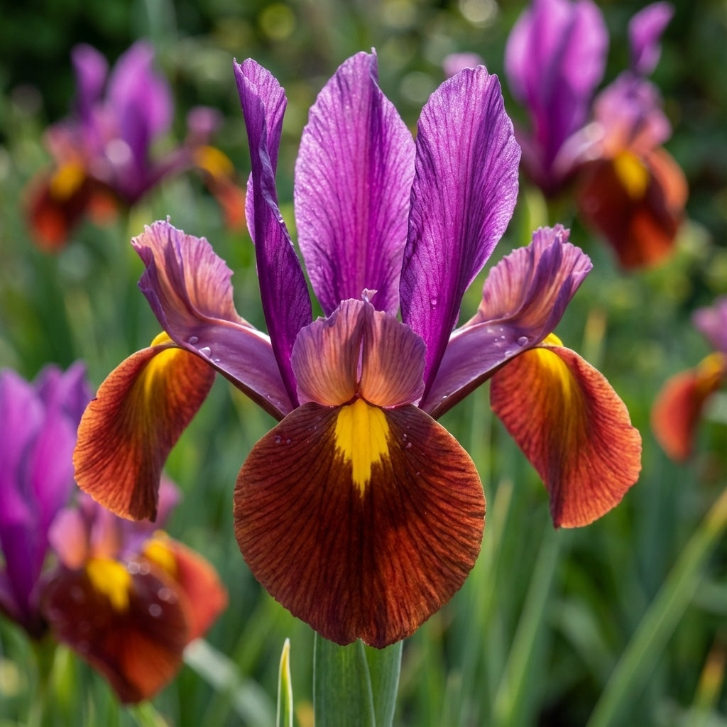 Iris 'Red Ember Hollandica' - 30 Stück