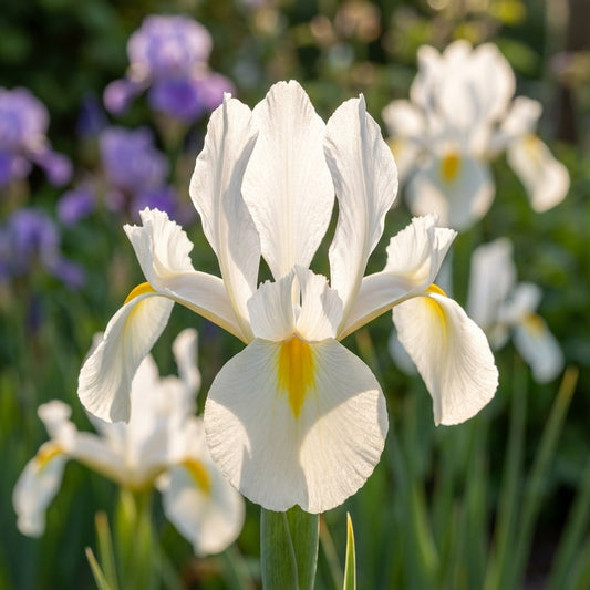 Schwertlilie 'White Van Vliet Hollandica' - 100 Stück