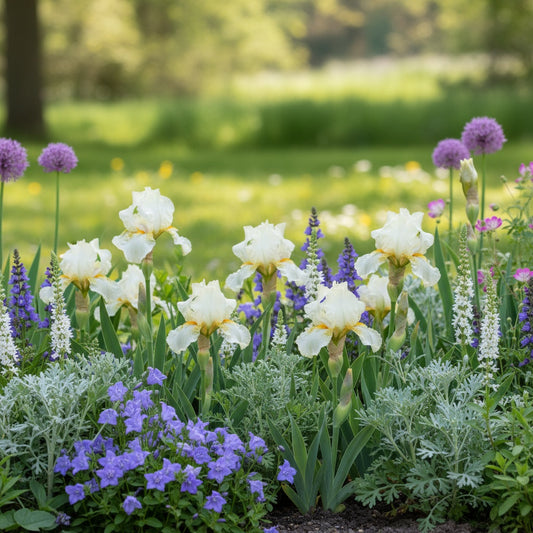 Iris 'Nylon Ruffles Pumila' - Schwertlilie