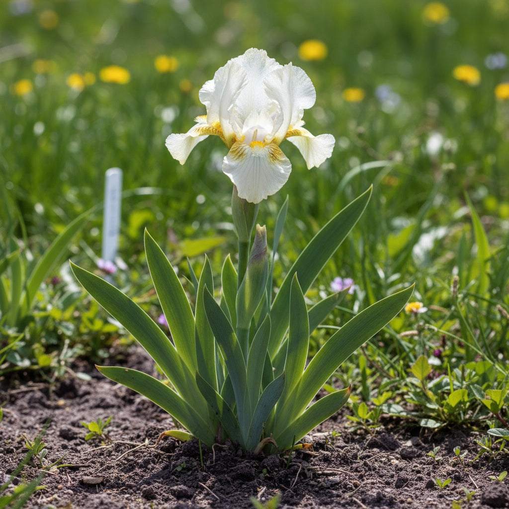 Iris 'Nylon Ruffles Pumila' - Schwertlilie - LumiBlumi