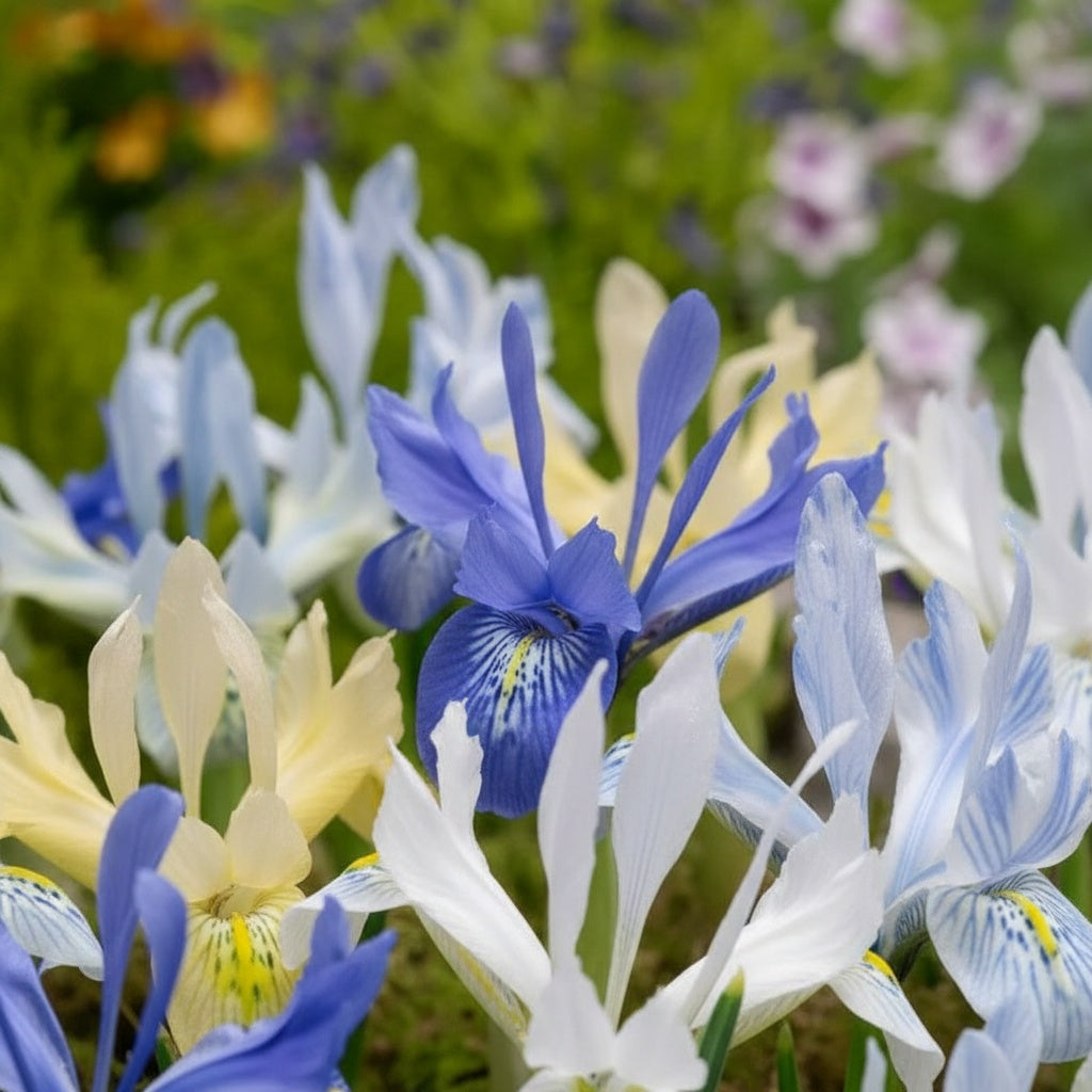 Schwertlilie 'Reticulata Mischung' - 100 Stück - LumiBlumi