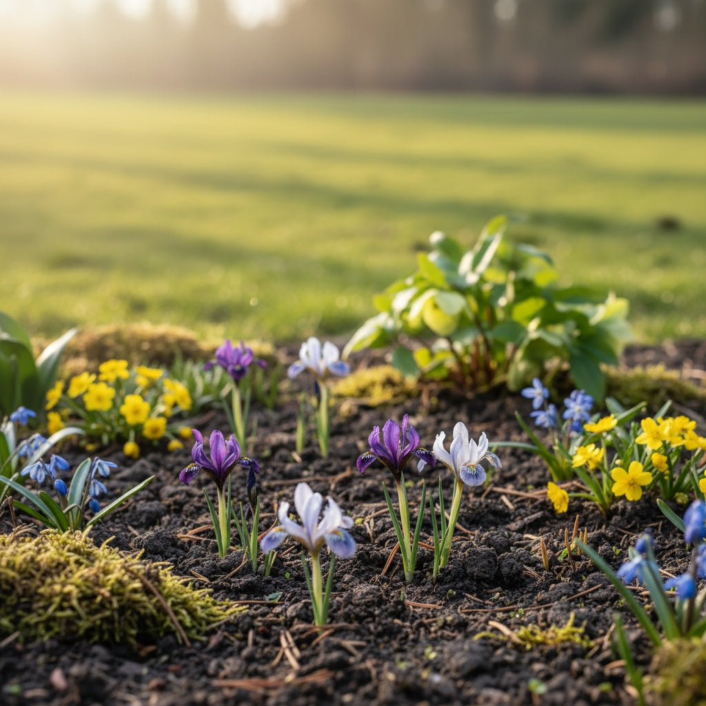 Schwertlilie 'Reticulata Mischung' - 100 Stück - LumiBlumi