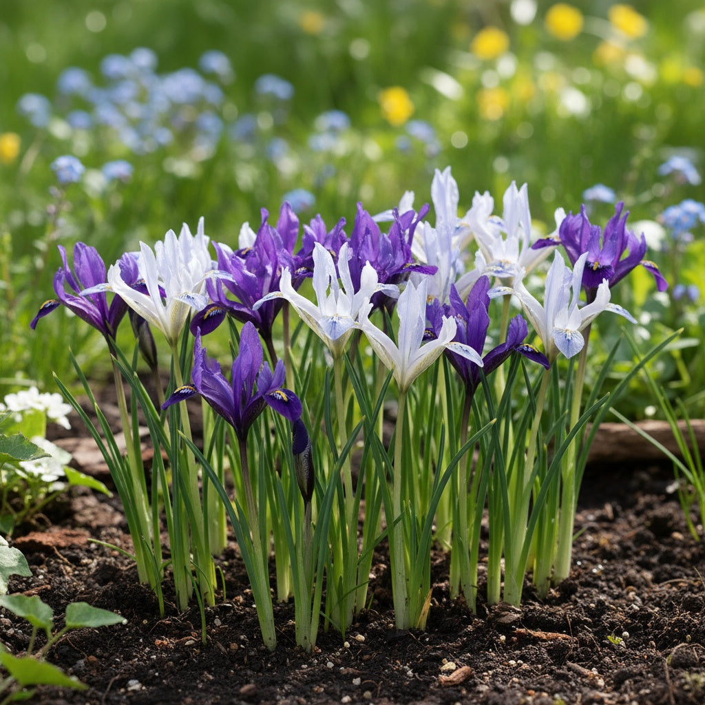 Schwertlilie 'Reticulata Mischung' - 100 Stück - LumiBlumi