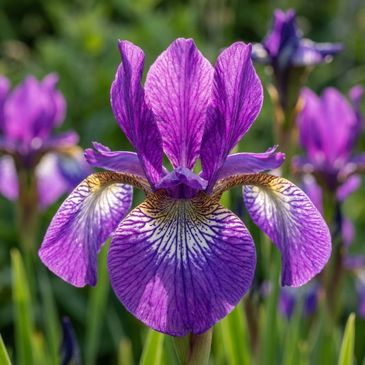Schwertlilie 'Wine Wings Sibirica' - 10 Stück