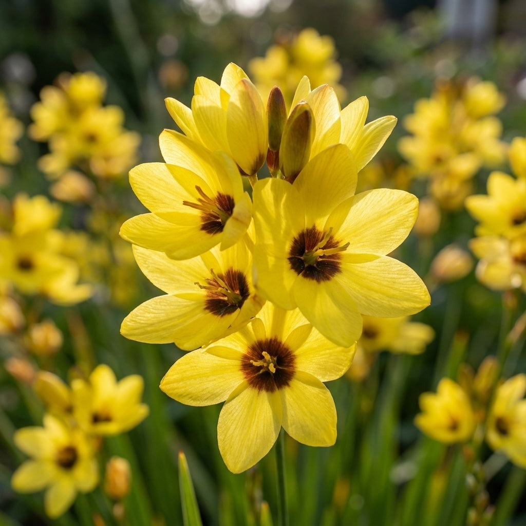 Ixia 'Yellow Emperor' - Klebschwertel - LumiBlumi