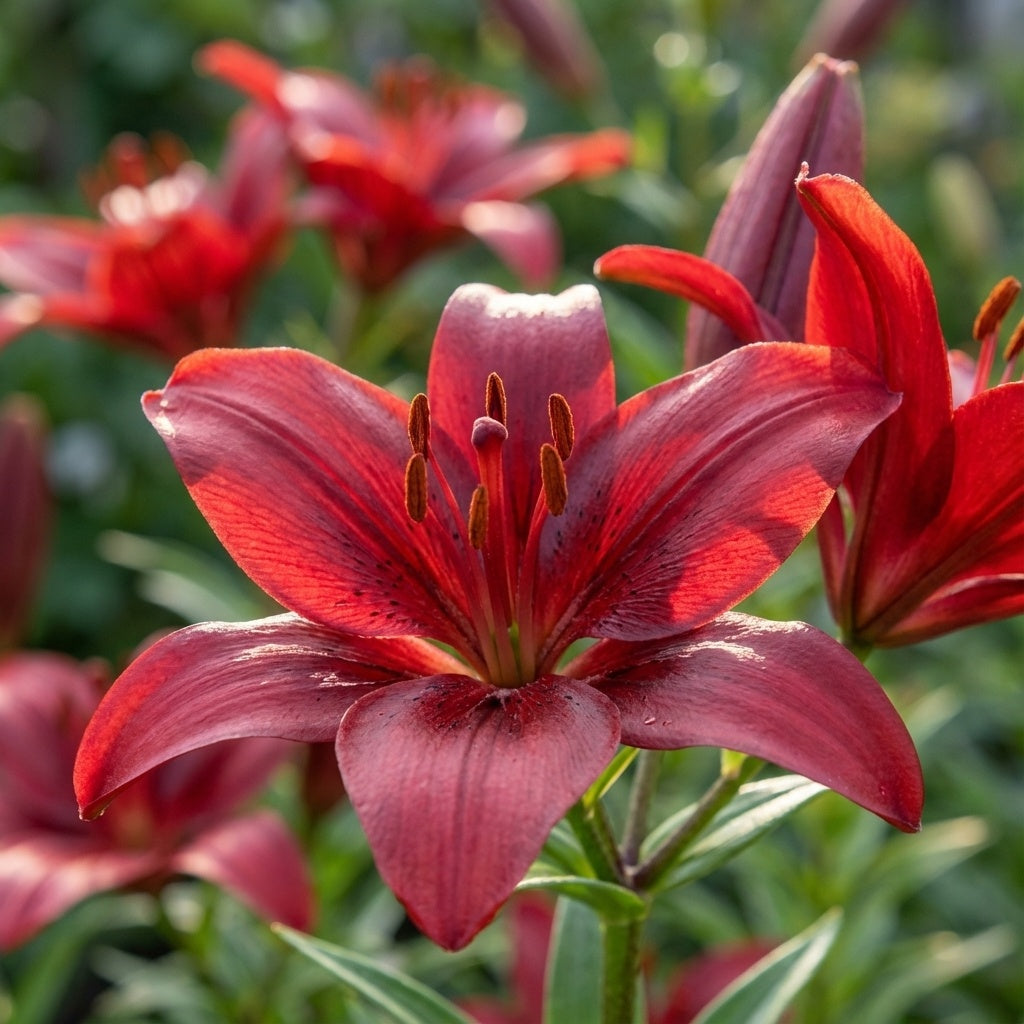 Lilie 'Asiatisch Rot' - 10 Stück