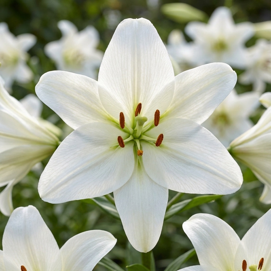 Lilie 'Asiatisch Weiss' - 8 Stück