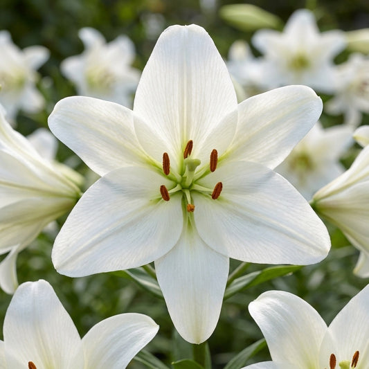 Lilie 'Asiatisch Weiss' - 8 Stück