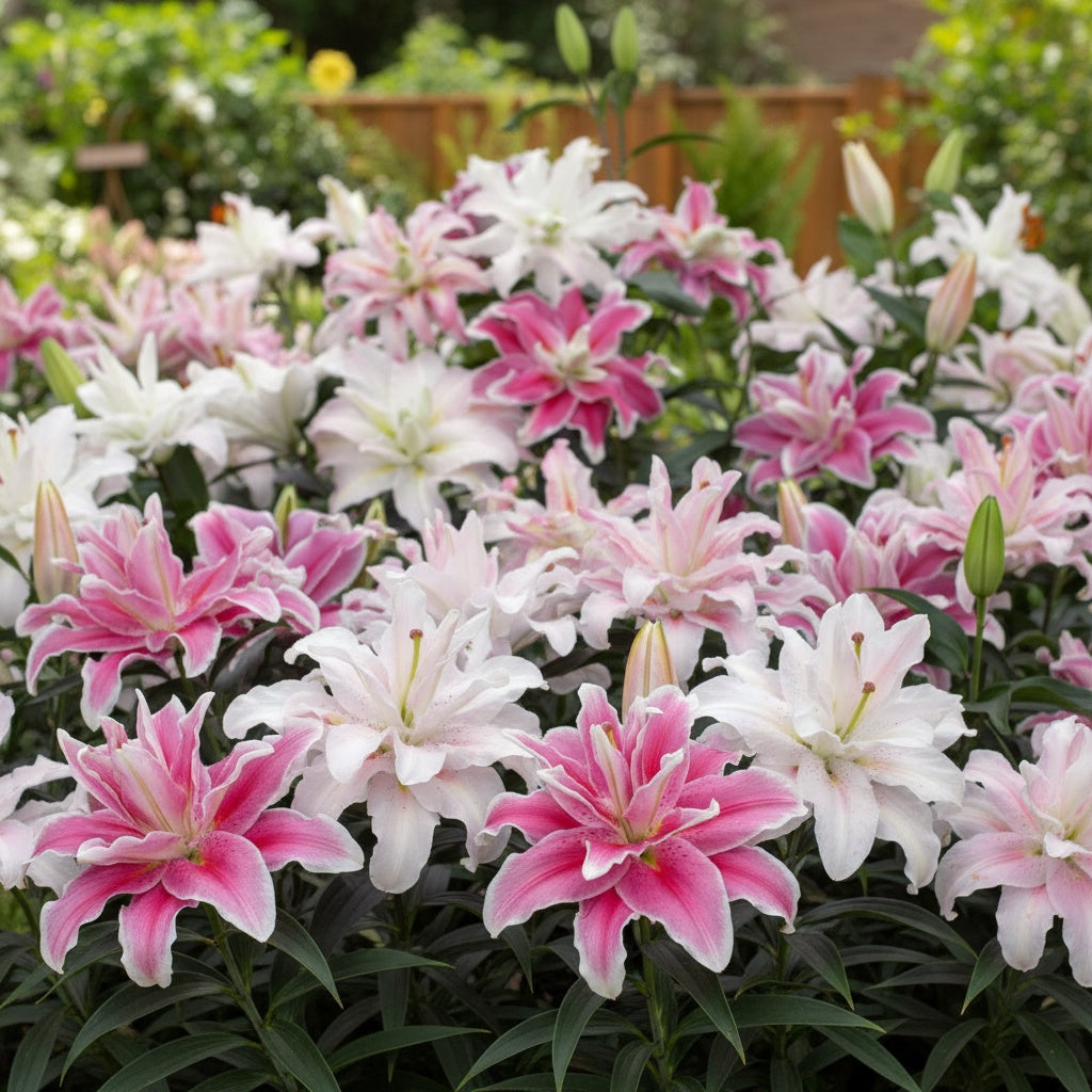 Lilium 'Gefüllte Lilie Mischung' - Lilie - LumiBlumi