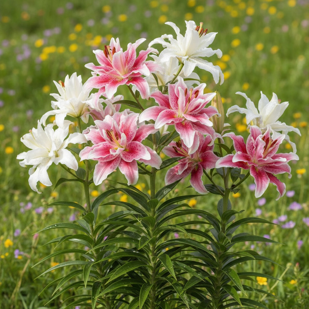 Lilium 'Gefüllte Lilie Mischung' - Lilie - LumiBlumi