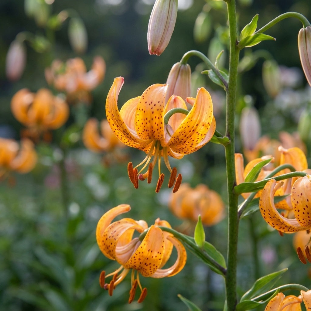 Lilie 'Peppard Gold Martagon' - 3 Stück - LumiBlumi