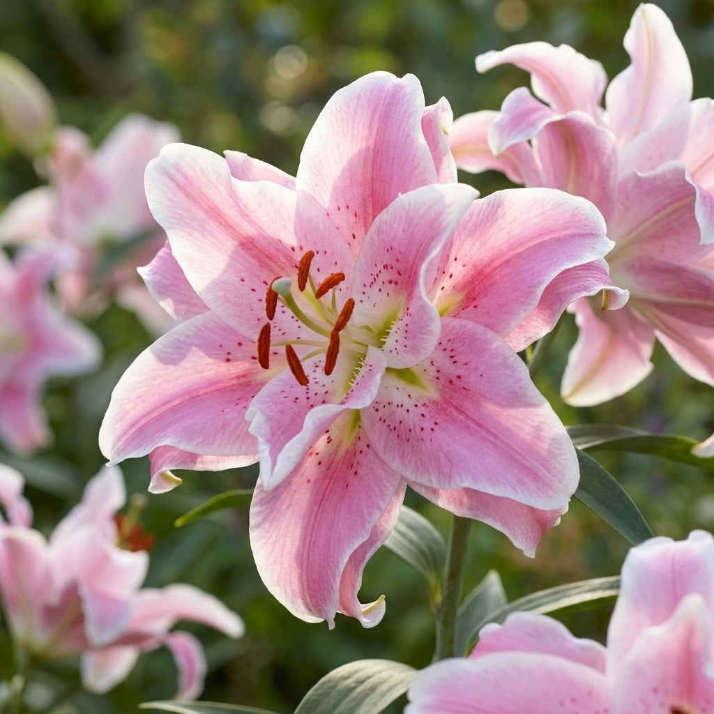 Lilie 'Sweet Rosy' - 5 Stück - LumiBlumi